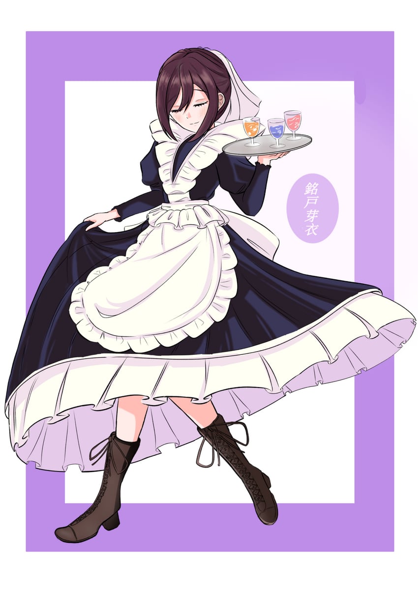 meido mei (kimi no koto ga dai dai dai dai daisuki na 100-nin no kanojo) drawn by yuuki-yow