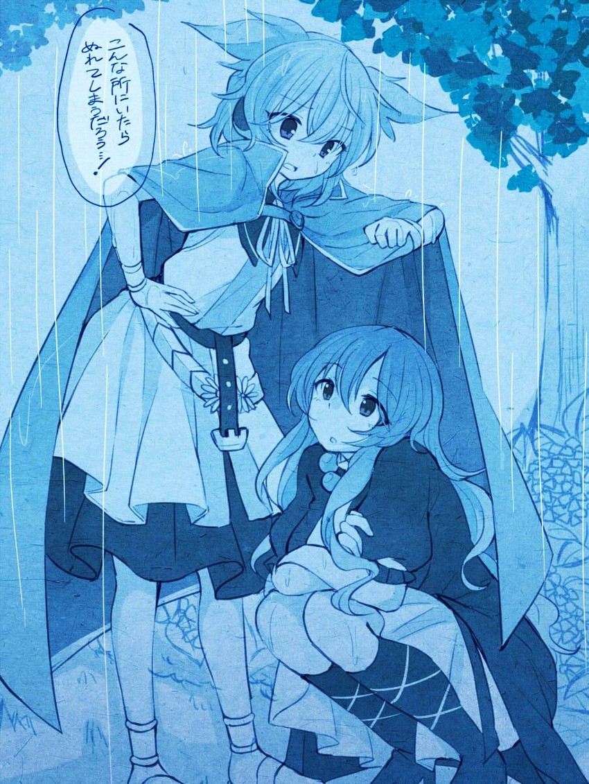 hijiri byakuren and toyosatomimi no miko (touhou) drawn by tama_(soon32281)