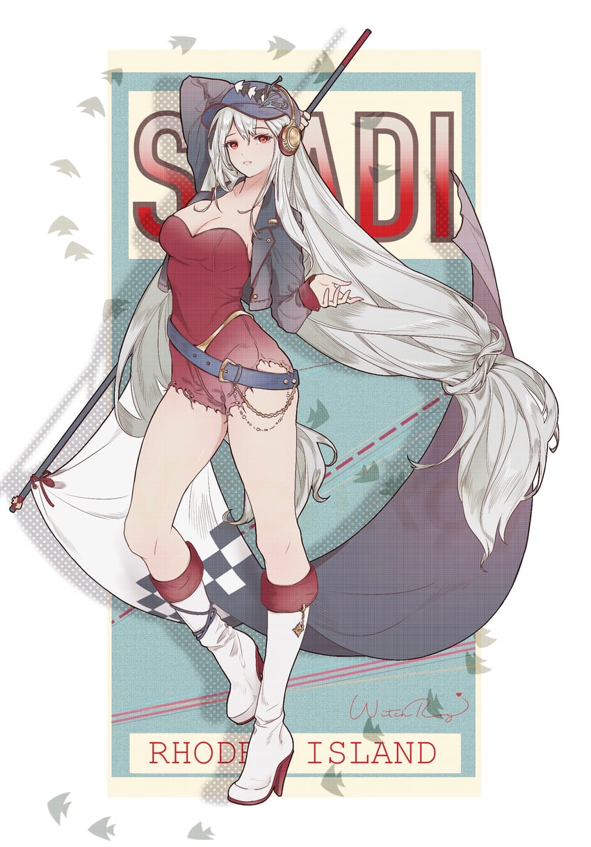 skadi and skadi the corrupting heart (arknights) drawn by ya_(witchroy)