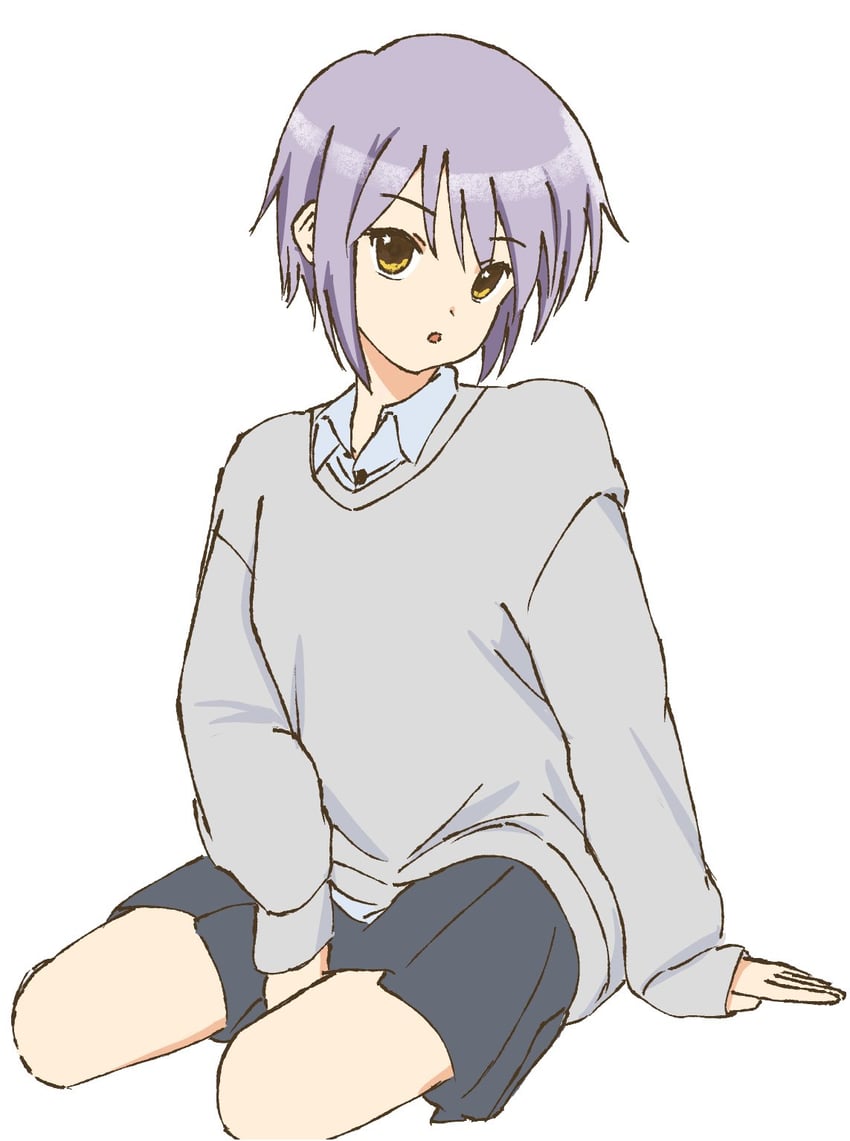 nagato yuki (suzumiya haruhi no yuuutsu) drawn by waka_849