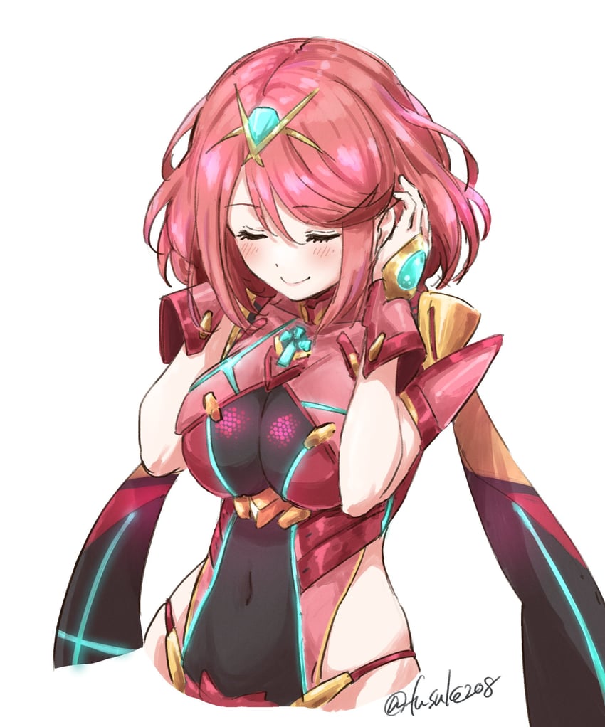 pyra (xenoblade chronicles and 1 more) drawn by fuusuke_(fusuke208)