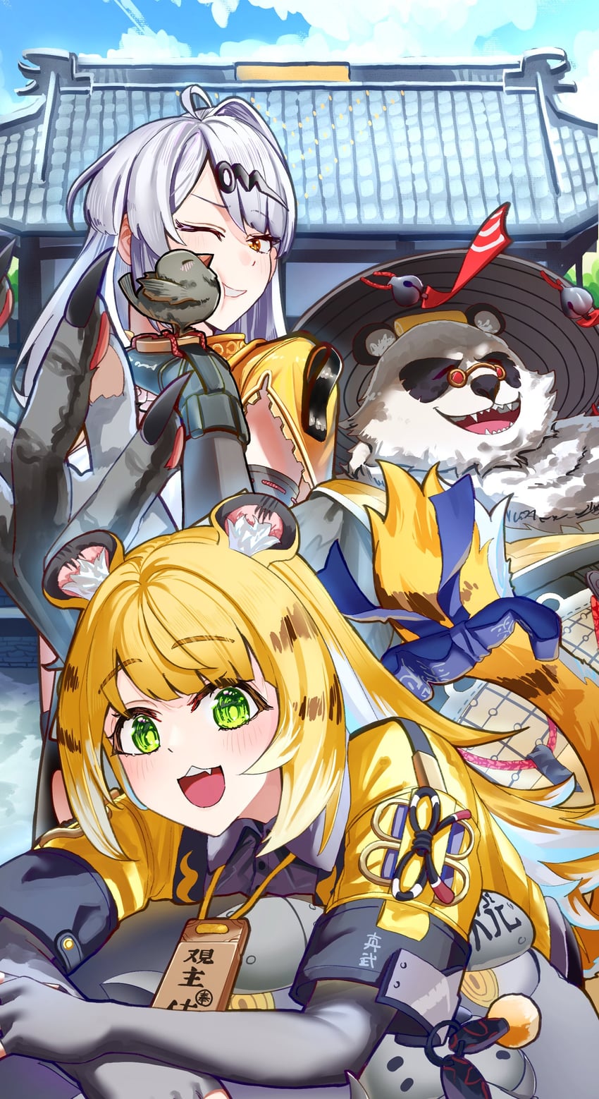 yixuan, ju fufu, pan yinhu, and hu wei (zenless zone zero) drawn by harukimatsui_25
