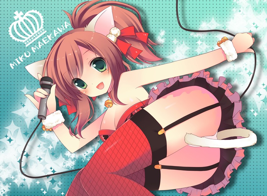 maekawa miku (idolmaster and 1 more) drawn by izumi_yuhina