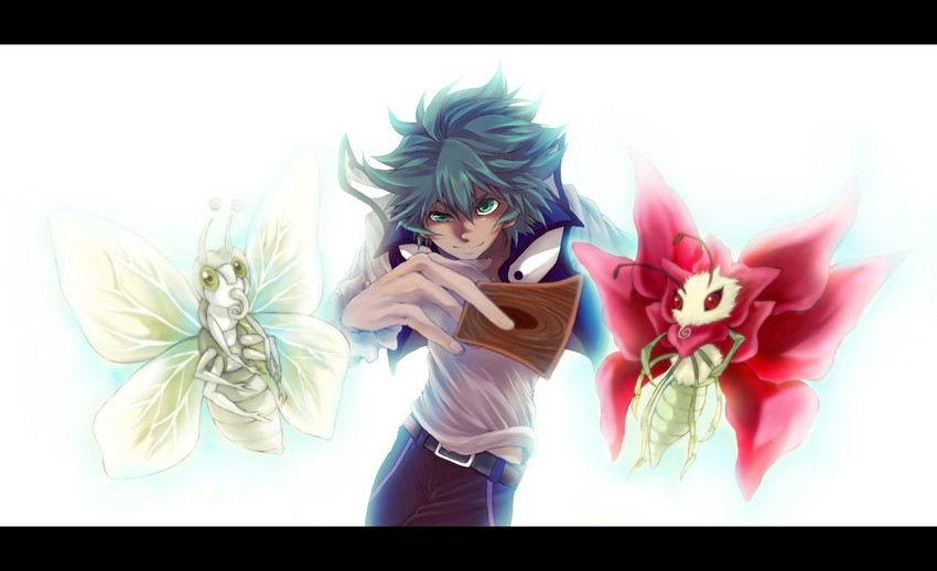 johan andersen, white papillon, and rose papillon (yu-gi-oh! and 1 more) drawn by anco28