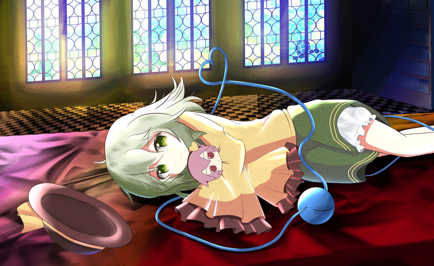 komeiji koishi and komeiji satori (touhou) drawn by wottosei