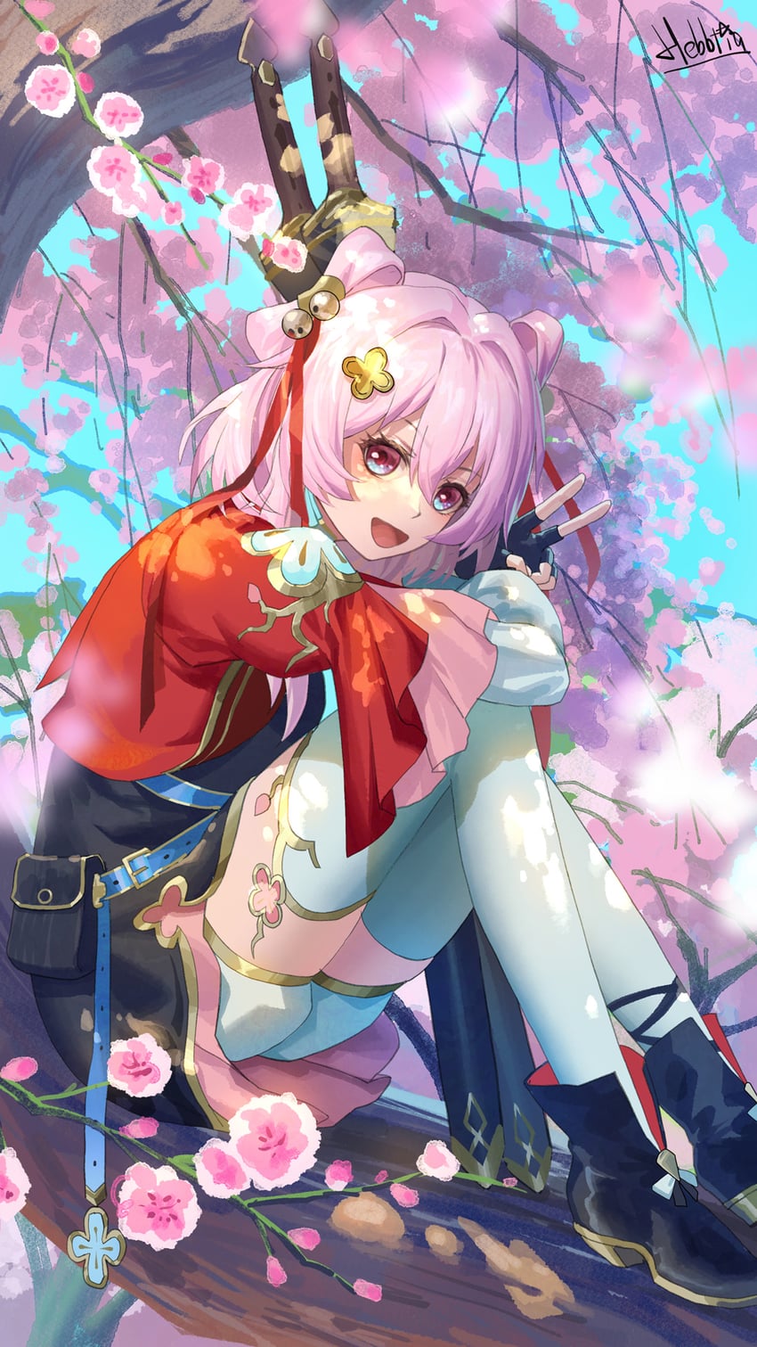 march 7th (honkai and 1 more) drawn by hebbtia