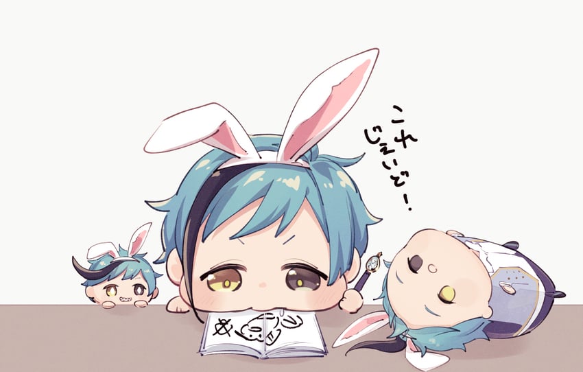 floyd leech (twisted wonderland and 1 more) drawn by michihito