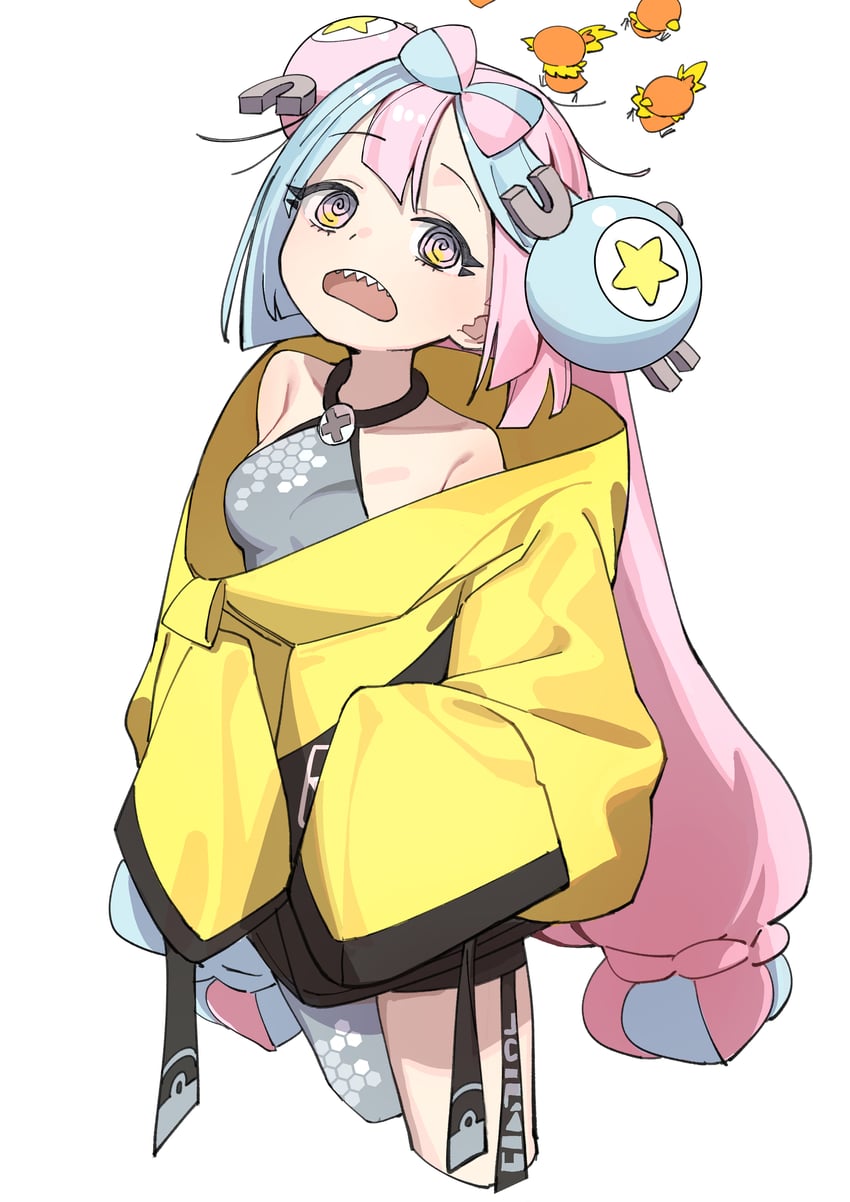 iono, torchic, and magnemite (pokemon and 1 more) drawn by haruyuki_(gffewuoutgblubh)