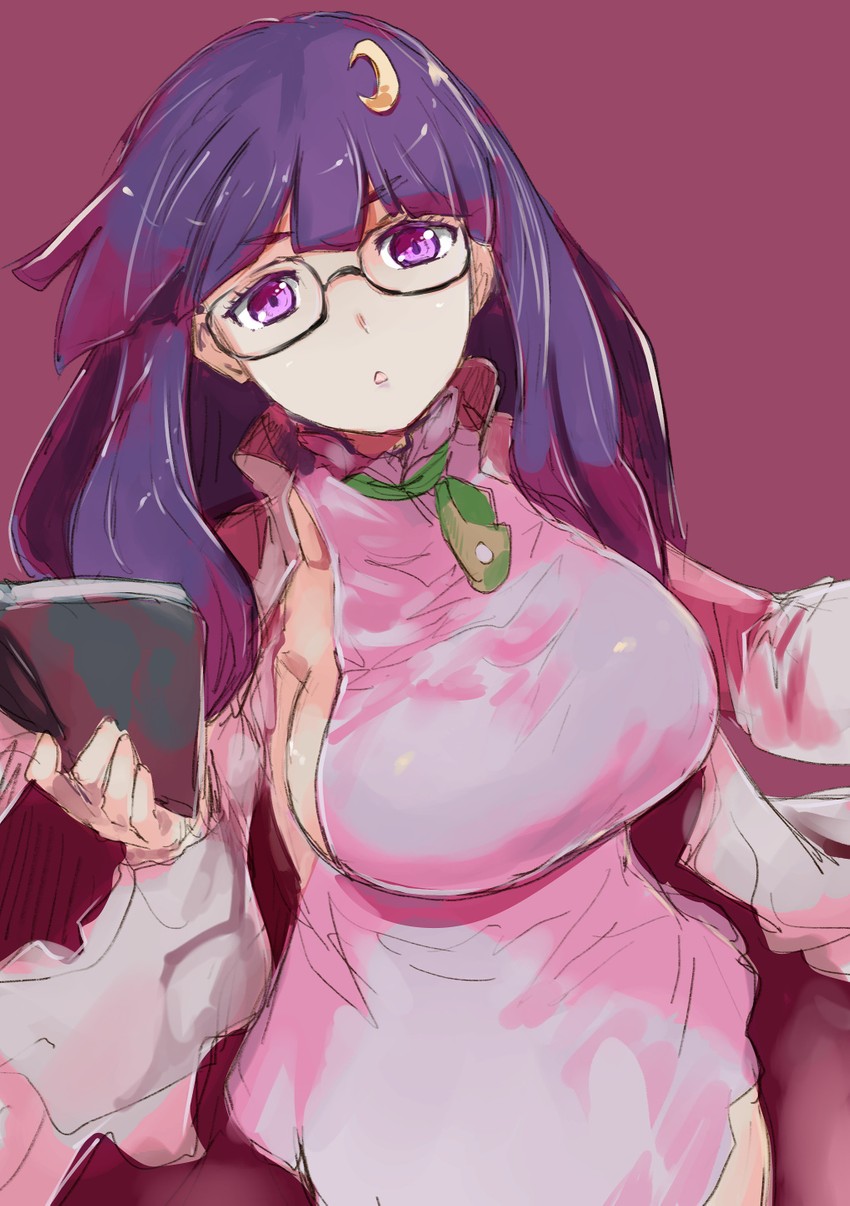 patchouli knowledge (touhou) drawn by yohane