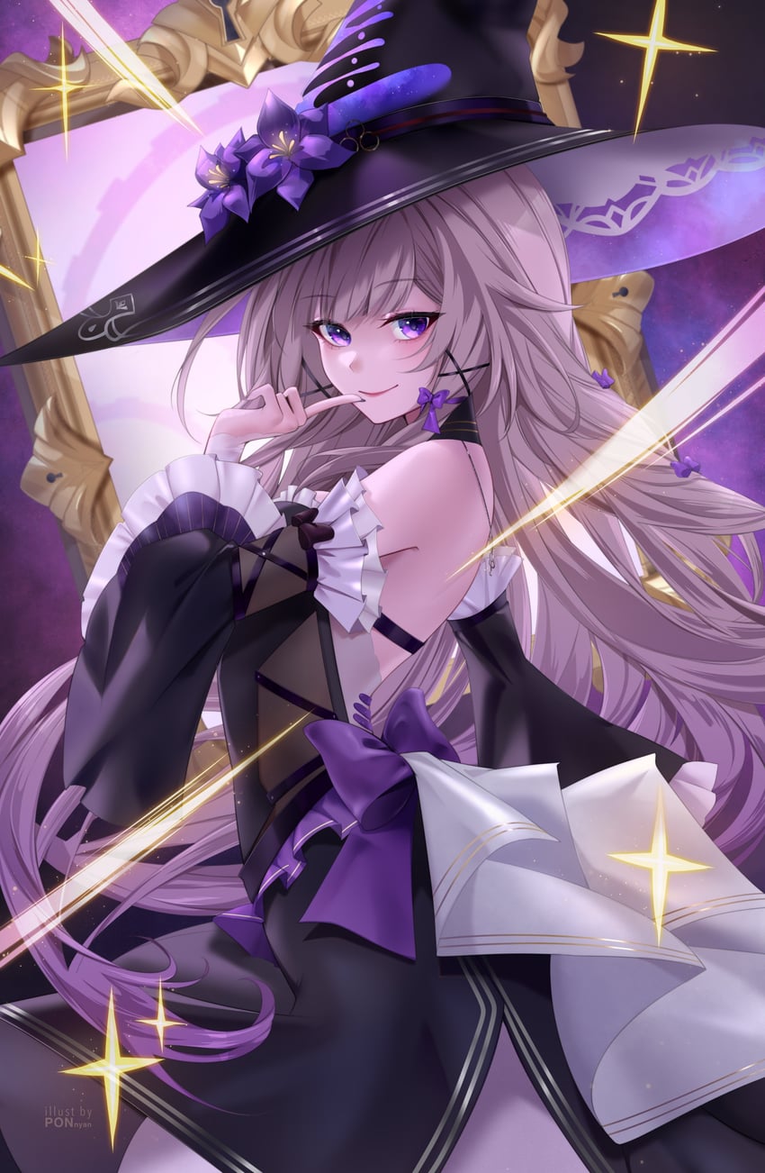 herta and the herta (honkai and 1 more) drawn by pr_ponnyan