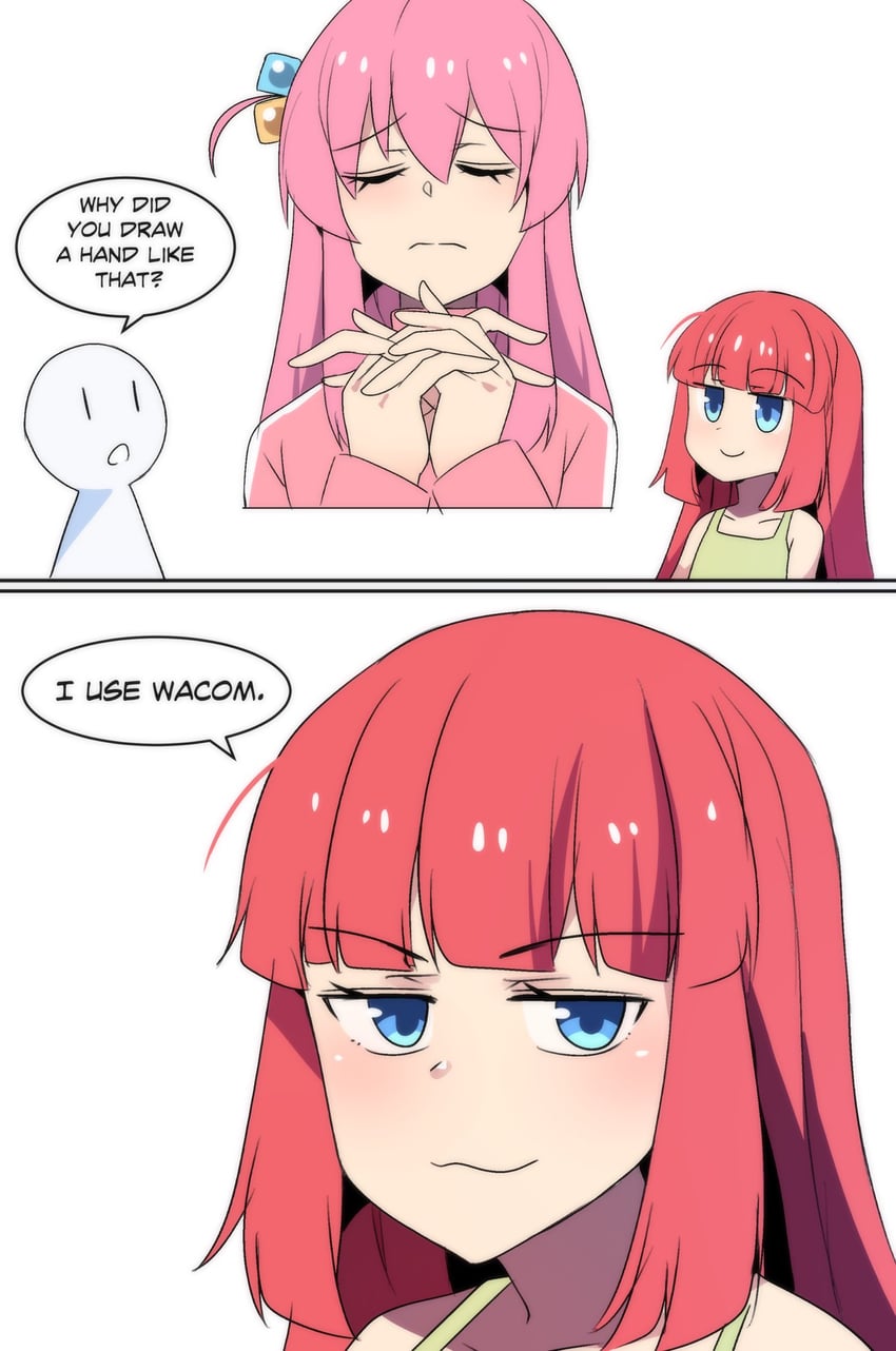 gotoh hitori (bocchi the rock! and 1 more) drawn by hinghoi