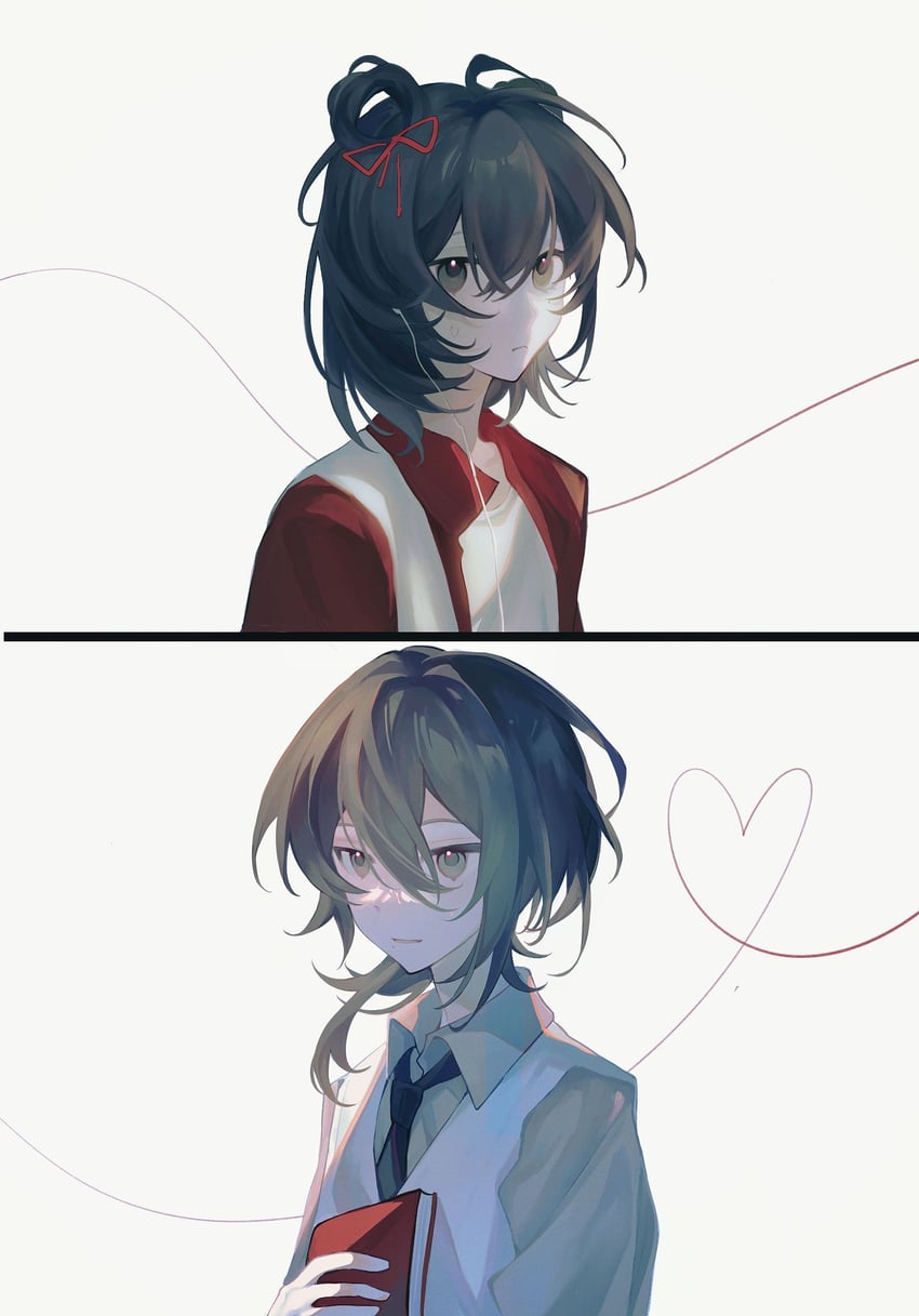 li yuting and mo chengwei (touqi guaitan) drawn by lan_baoshi_shuimu