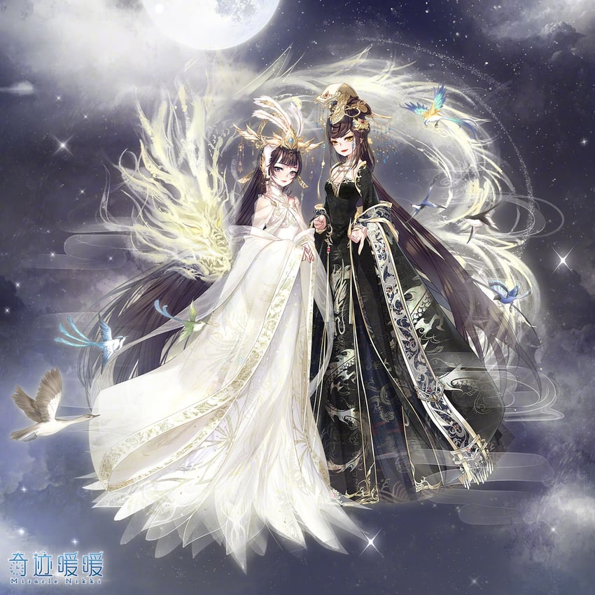 phoenix of genesis and dragon of apocalypse (nikki and 1 more)