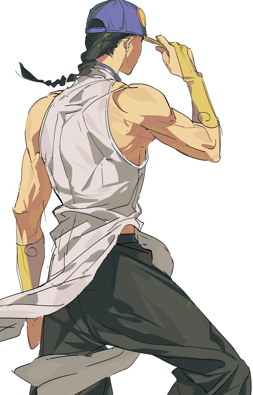 yun lee (street fighter and 1 more) drawn by shioajiass