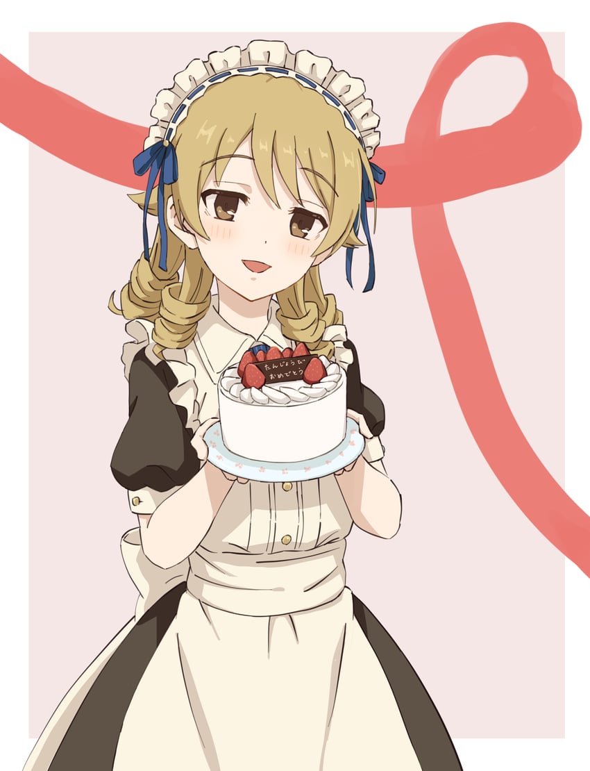 morikubo nono (idolmaster and 1 more) drawn by yuyohe