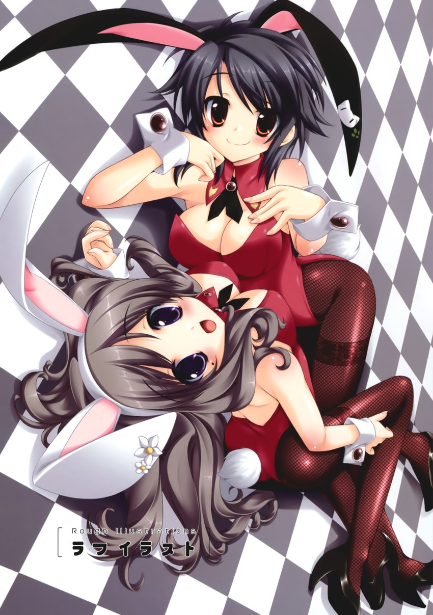 utsumi shizuna and mounai kiyomi (koiiro soramoyou) drawn by lucie