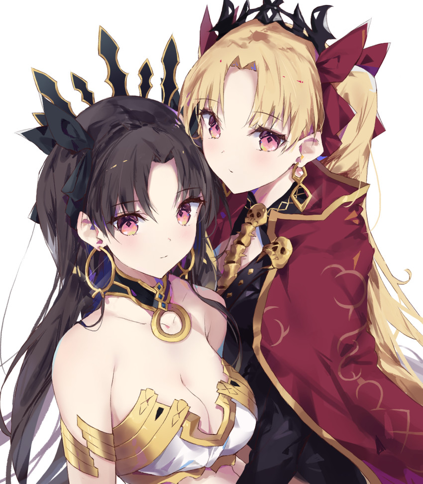 ereshkigal and ishtar (fate and 1 more) drawn by tr_(hareru)