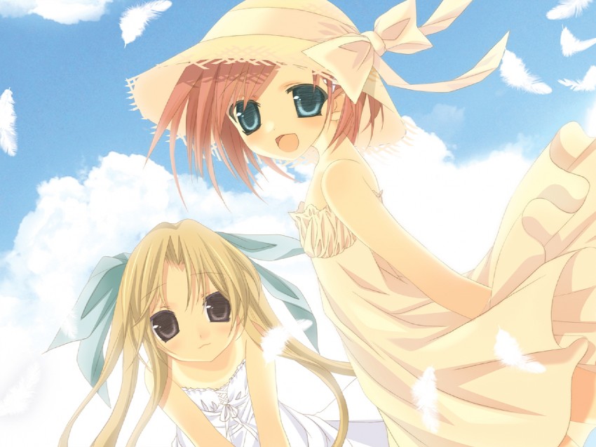 sakurazuka ren and tachibana amane (canvas and 1 more)