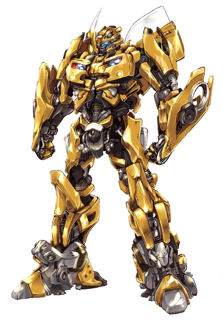 bumblebee (transformers) drawn by david_liu