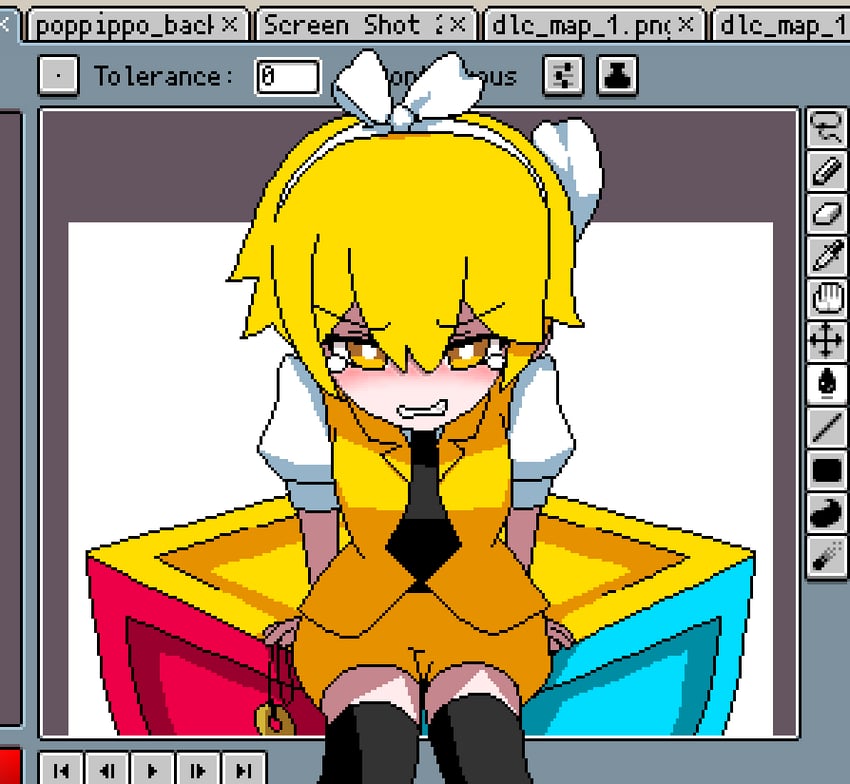 akita neru (vocaloid and 1 more) drawn by atena_fumei