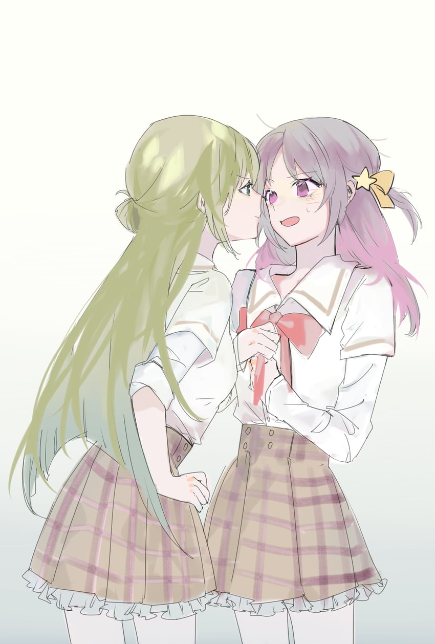 alina gray and misono karin (mahou shoujo madoka magica and 1 more) drawn by tsukinaga1028