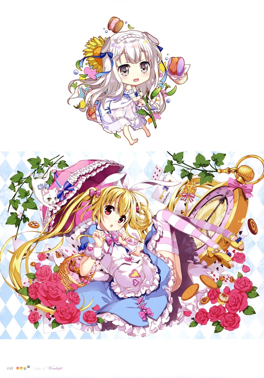 alice (alice's adventures in wonderland) drawn by fujima_takuya