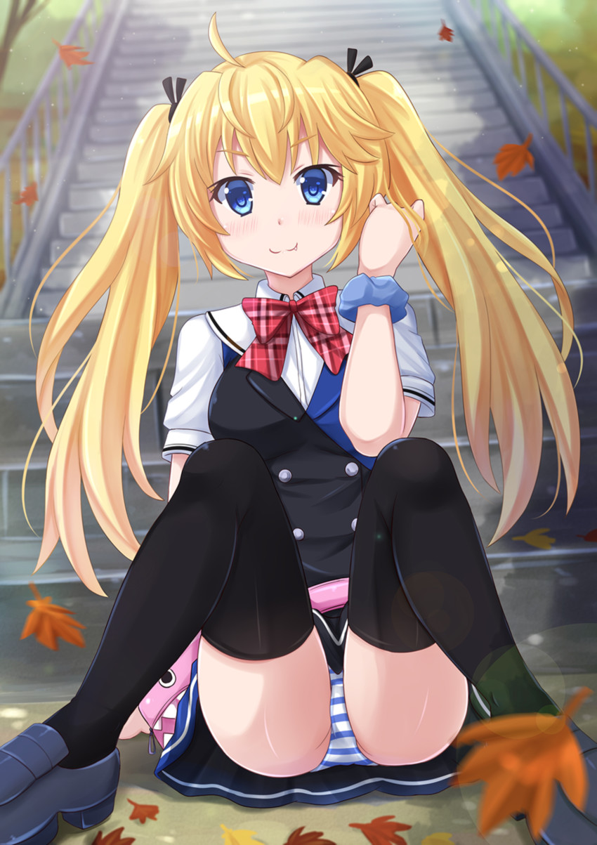 matsushima michiru (grisaia and 1 more) drawn by kazenokaze