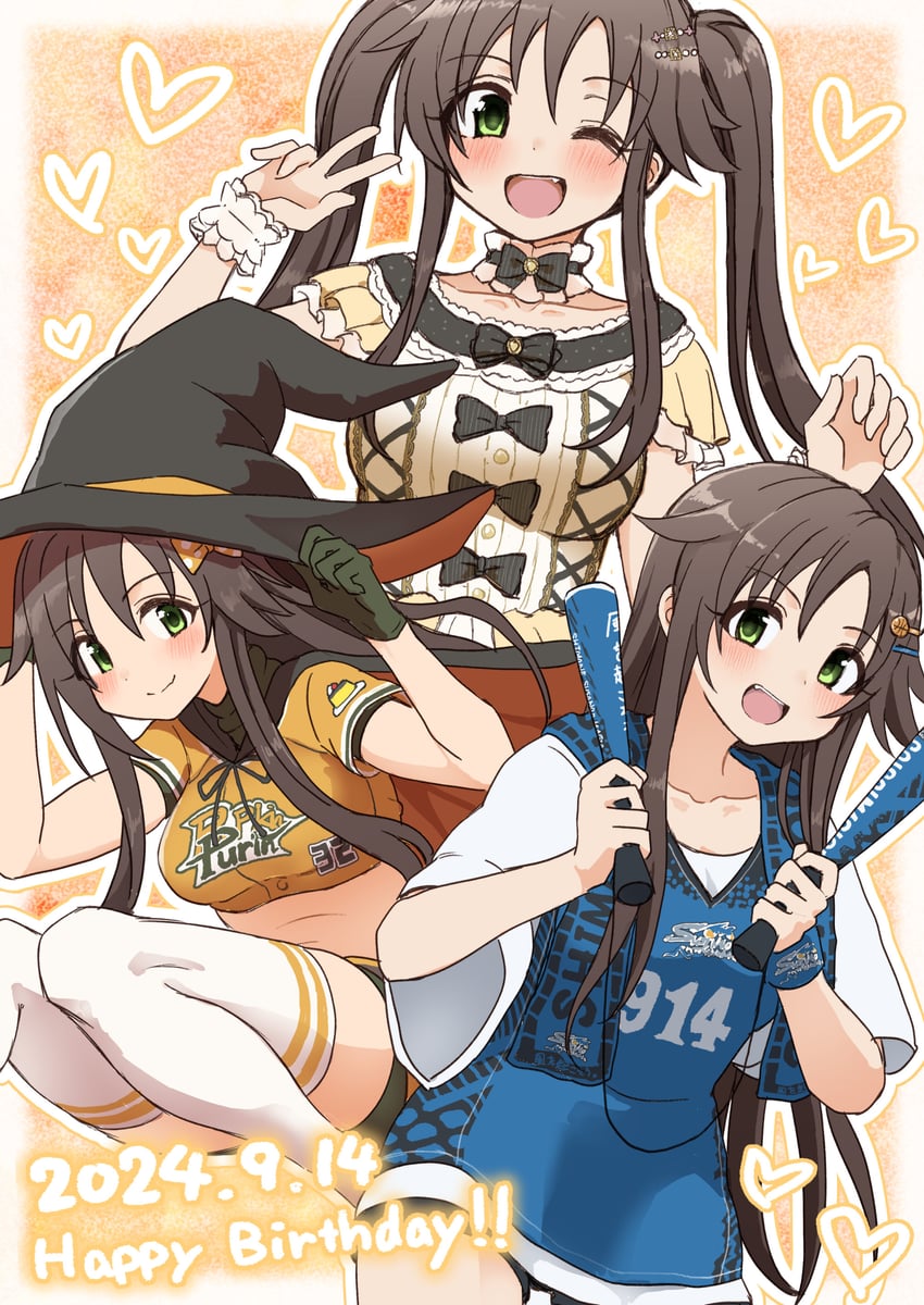 himekawa yuki (idolmaster and 1 more) drawn by kotaro