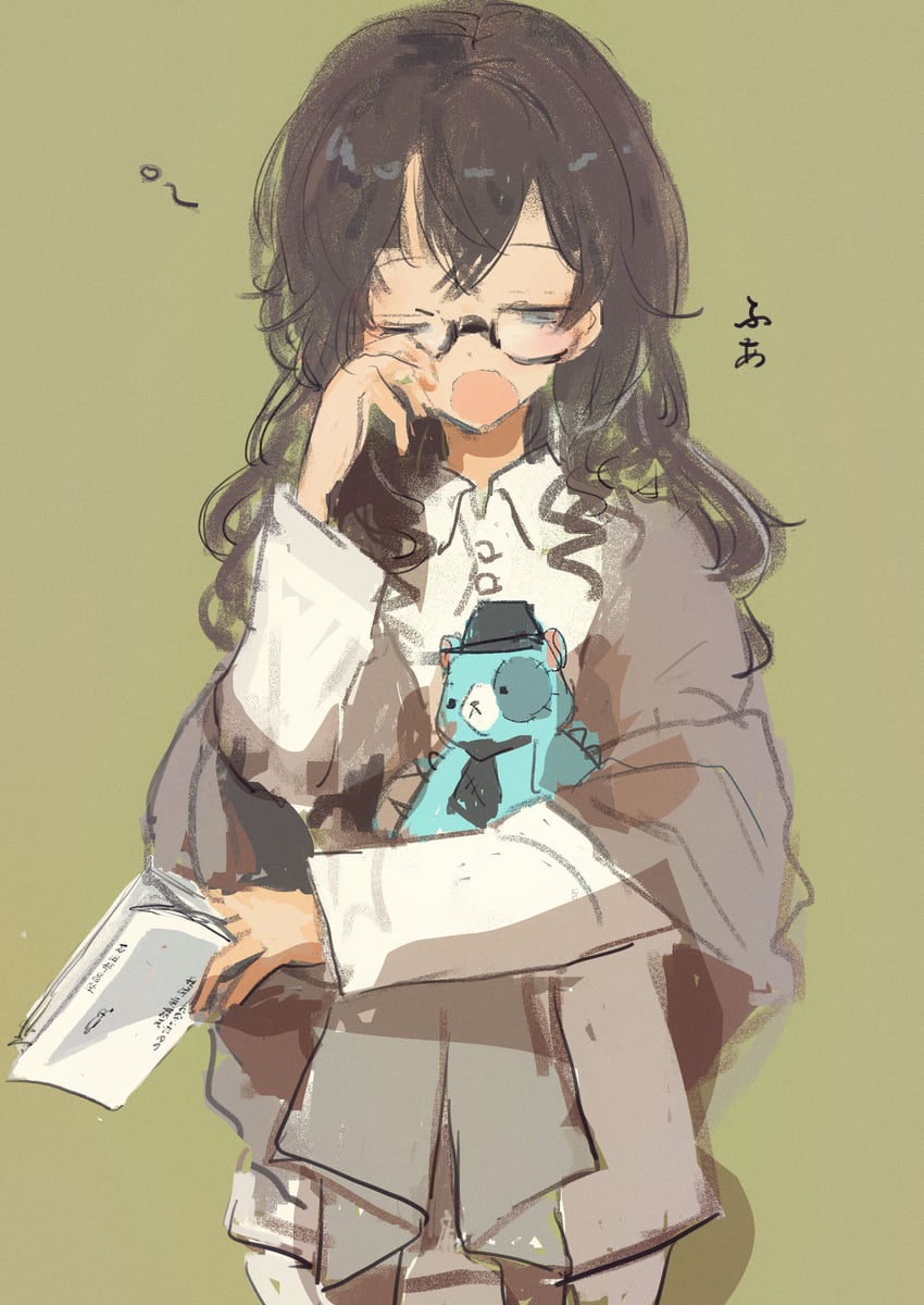 hanakuma chifuyu and larkpatch (synthesizer v and 1 more) drawn by kabuyama_kaigi