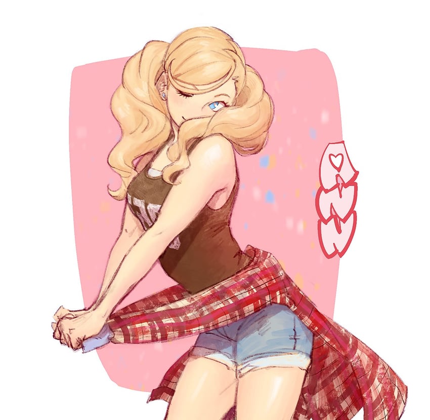 takamaki anne (persona and 1 more) drawn by interroholic