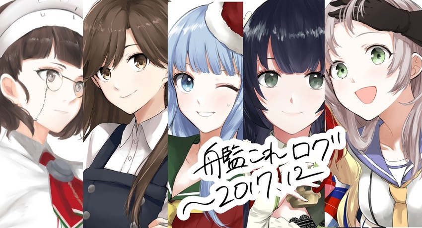 kinugasa, arashio, hatsukaze, roma, and mizuho (kantai collection) drawn by morinaga_miki
