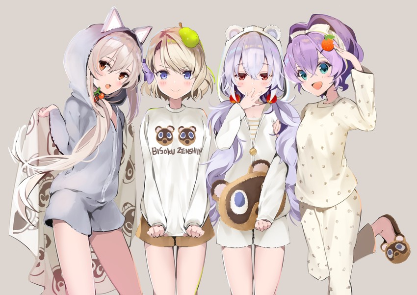 ayanami, laffey, javelin, and z23 (azur lane) drawn by ann_(ann58533111)