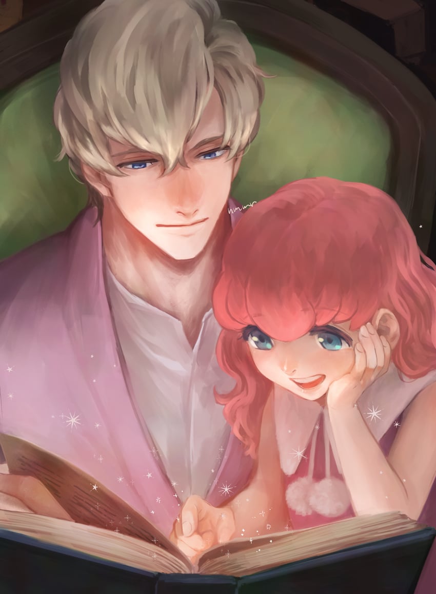 herlock sholmes and iris wilson (ace attorney and 1 more) drawn by nmimymr