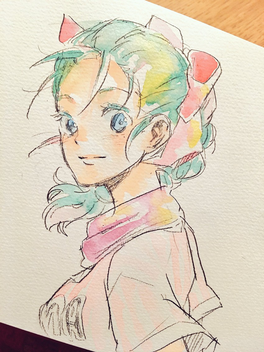 bulma (dragon ball) drawn by fukuko_fuku