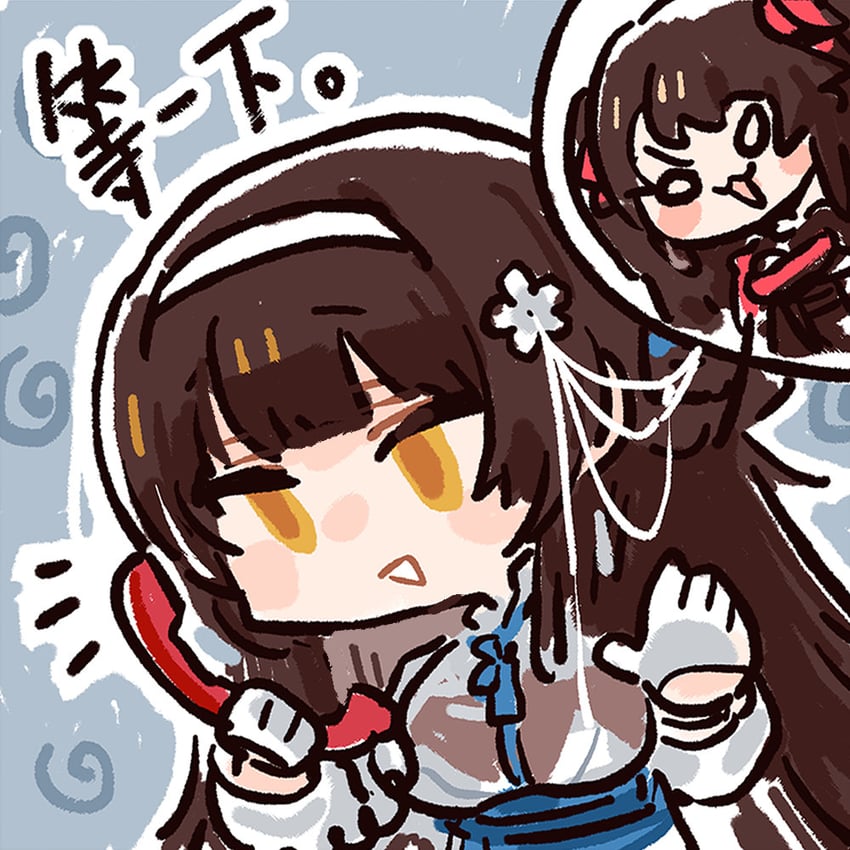 type 95, type 97, jiangyu, and daiyan (girls' frontline and 1 more) drawn by cui_pi_zha_xia_qiu