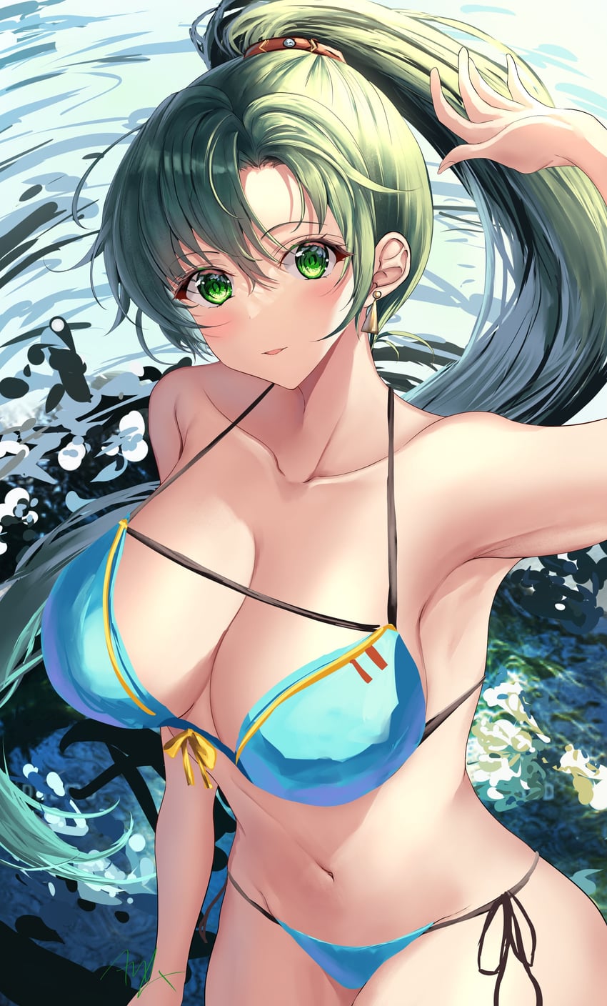 lyn (fire emblem and 1 more) drawn by arerex