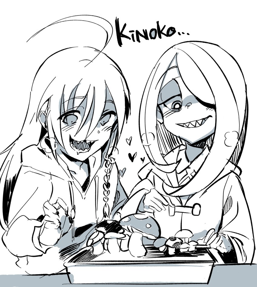 hoshi syoko and sucy manbavaran (idolmaster and 2 more) drawn by tuxedo_de_cat