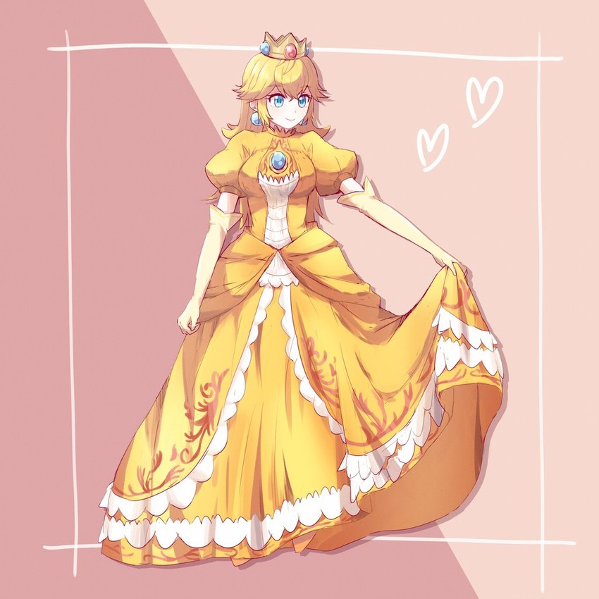 princess peach (mario and 1 more) drawn by missou_shiro