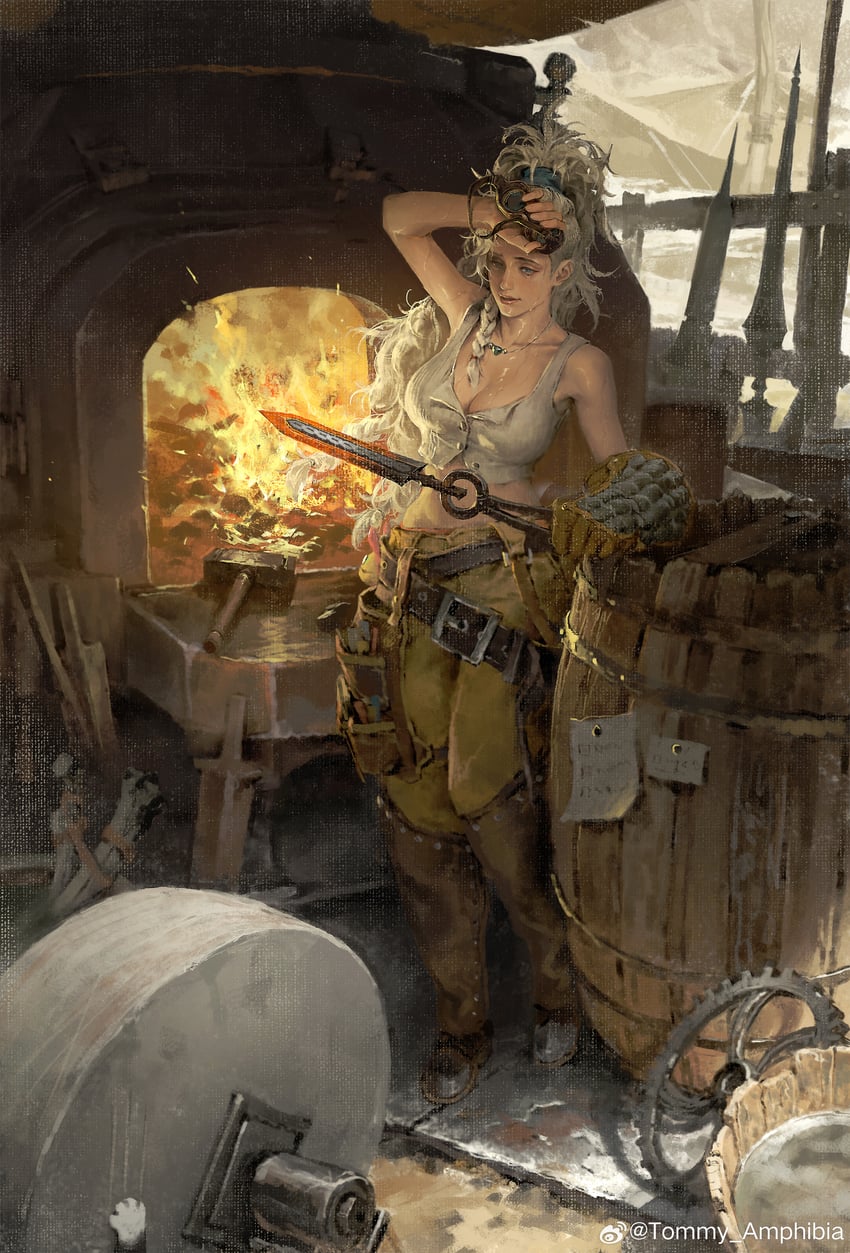 gemma (monster hunter and 1 more) drawn by tommy_amphibia
