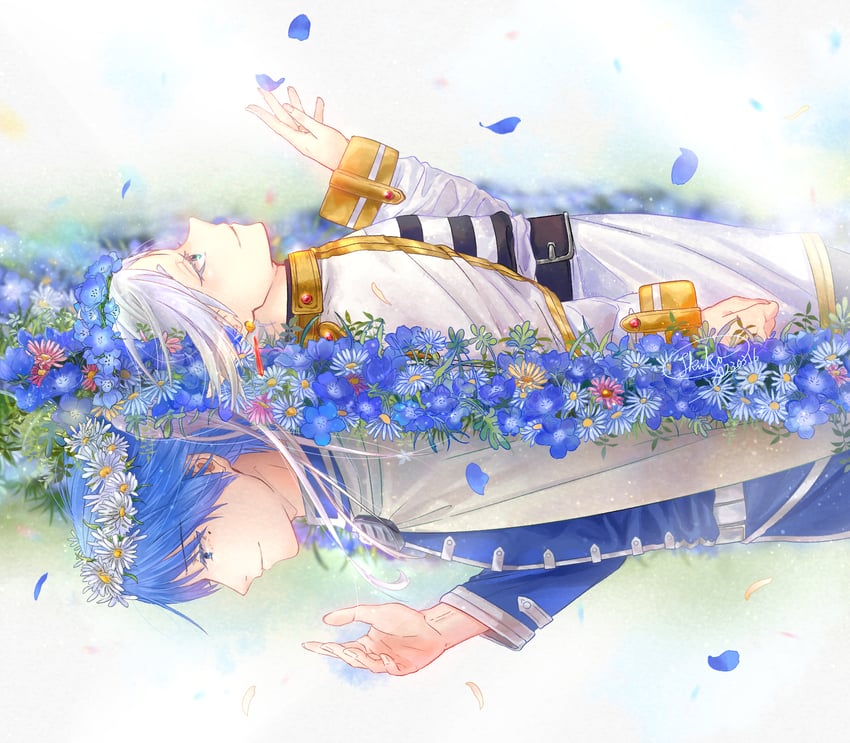 frieren and himmel (sousou no frieren) drawn by ikuko_(ttps80126)