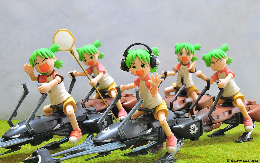 koiwai yotsuba (star wars and 1 more) drawn by revoltech