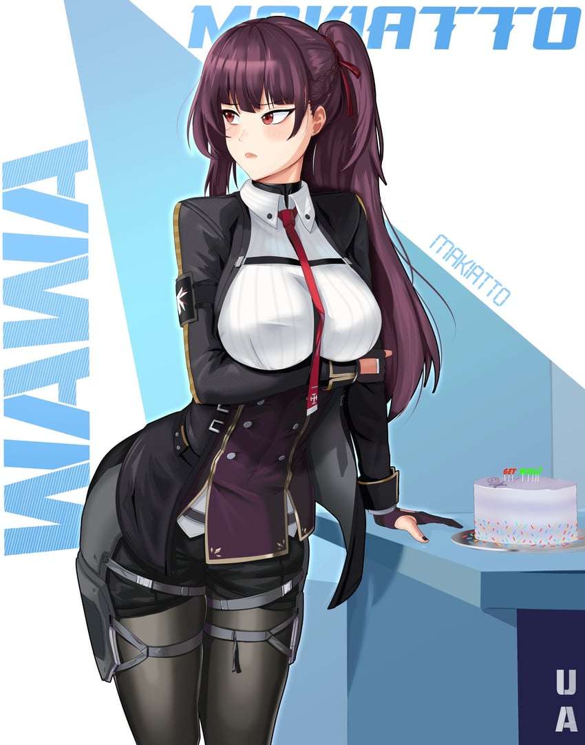 wa2000 and makiatto (girls' frontline and 1 more) drawn by umbridled_ambition