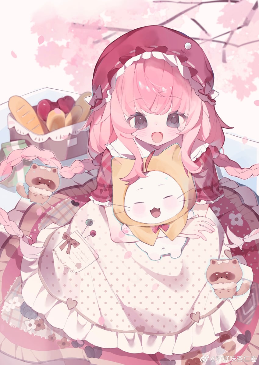 nikki, momo, bibcoon, and sweet jazz nights (nikki and 1 more) drawn by haohao_wei_xingren_juan