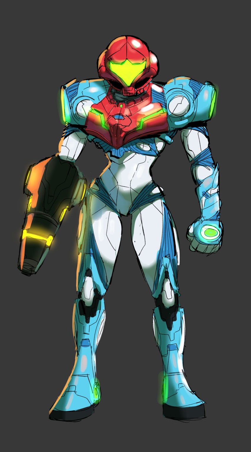 samus aran (metroid and 1 more) drawn by dreaminerryday