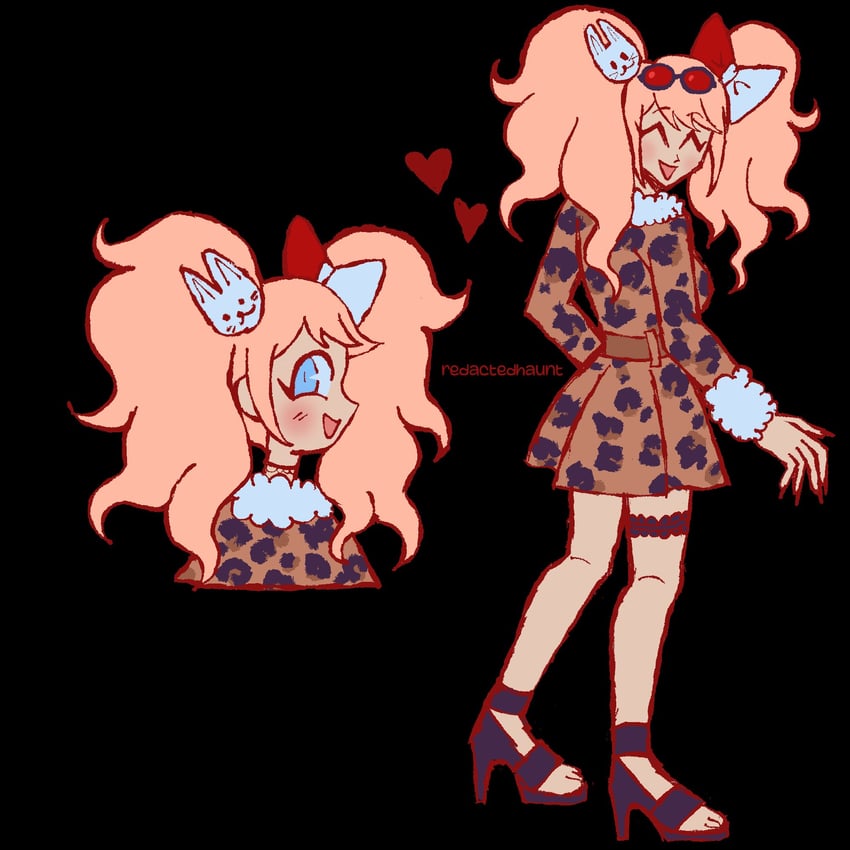 enoshima junko (danganronpa and 1 more) drawn by redactedhaunt