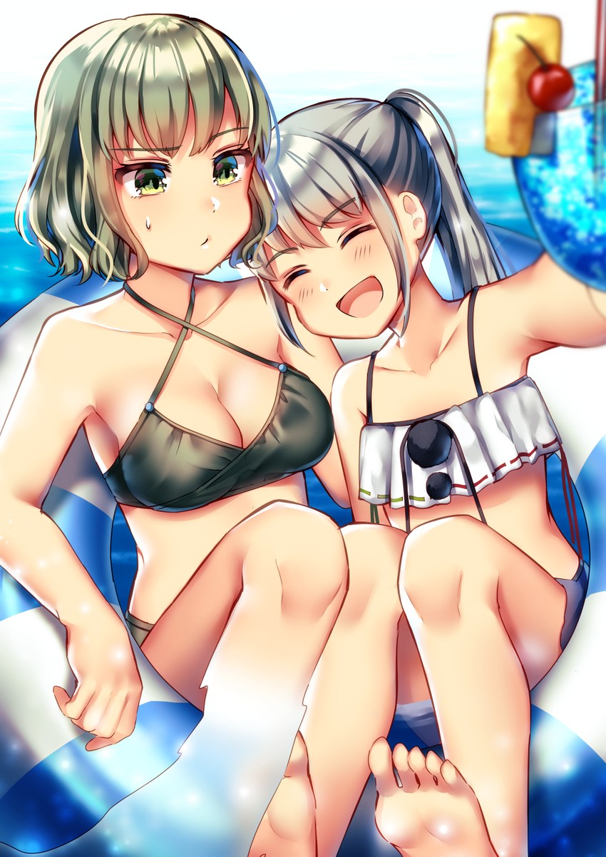 mononobe no futo and soga no tojiko (touhou) drawn by maitacoco