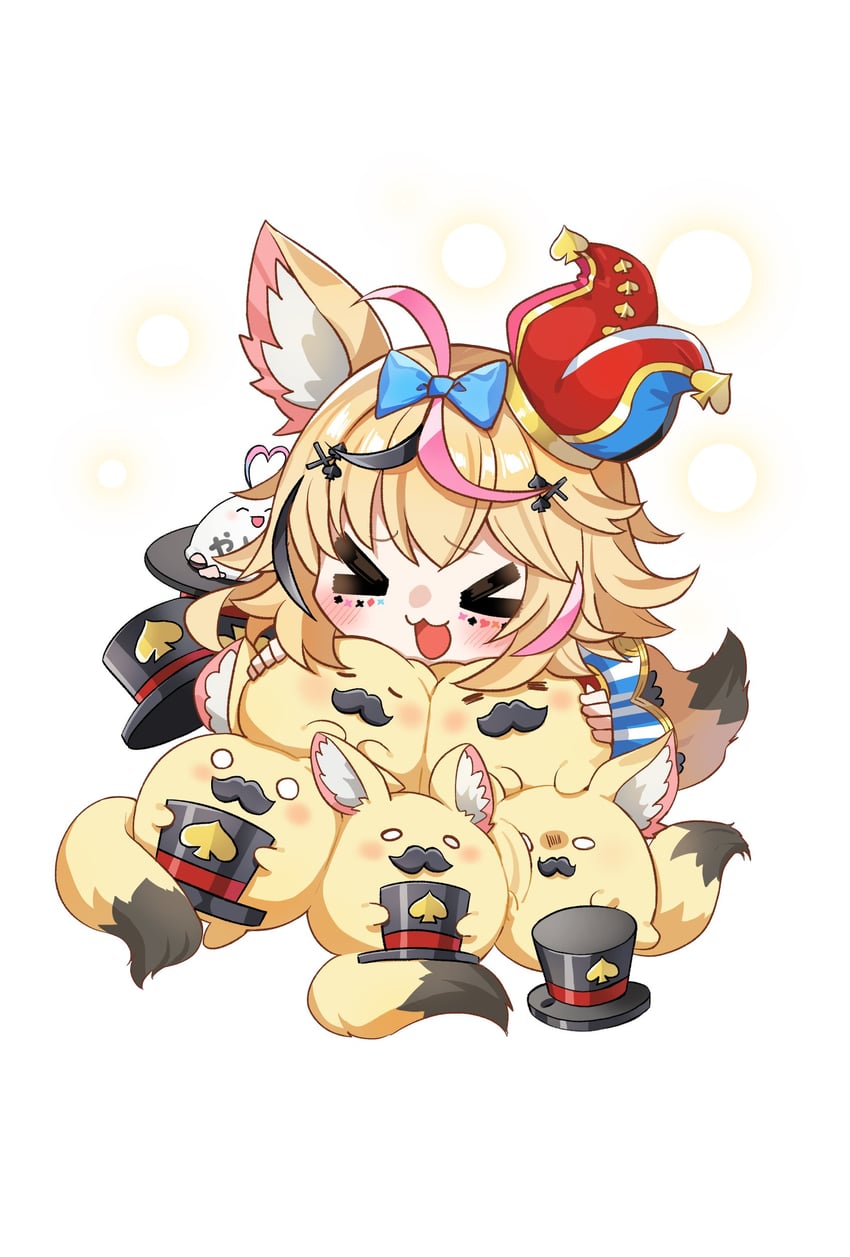 omaru polka and zain (hololive) drawn by sui_hi_sf