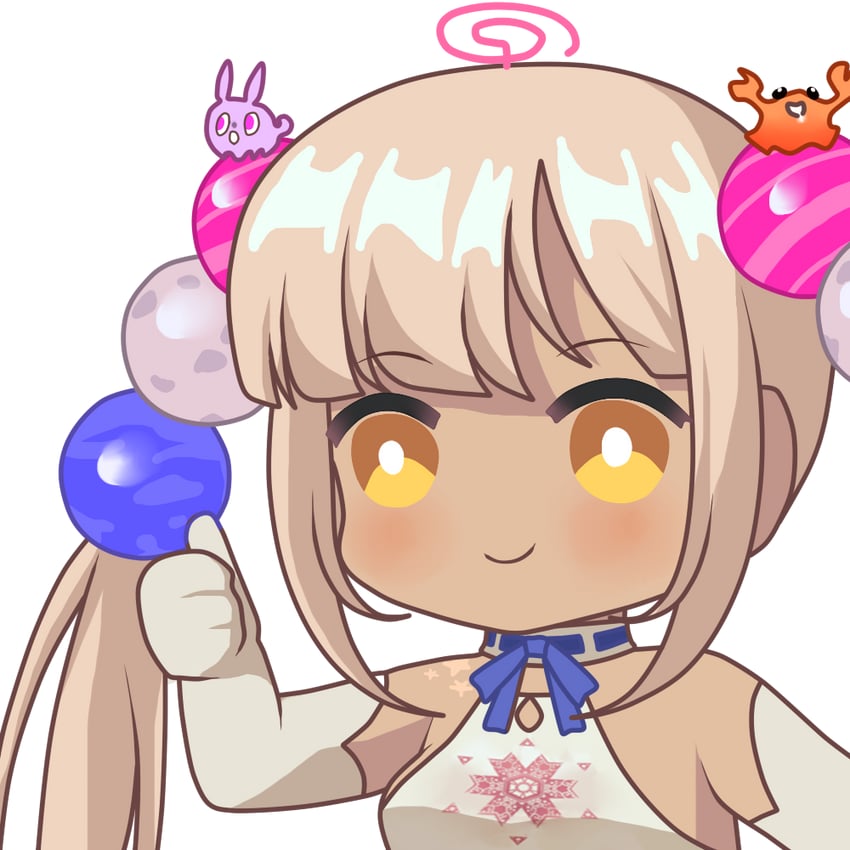 tsukumo sana, kaniko, and usaslug (hololive and 1 more) drawn by zephylyne