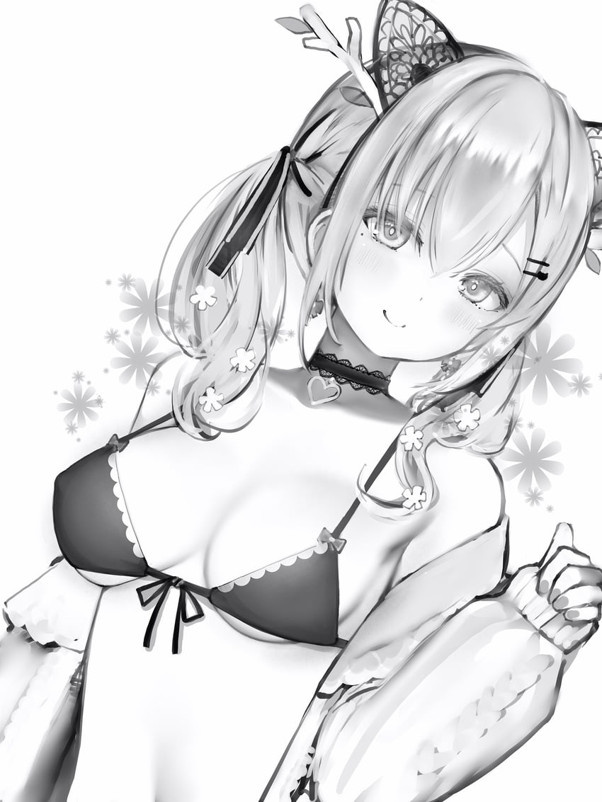 ceres fauna (hololive and 1 more) drawn by nanashi_(nlo)