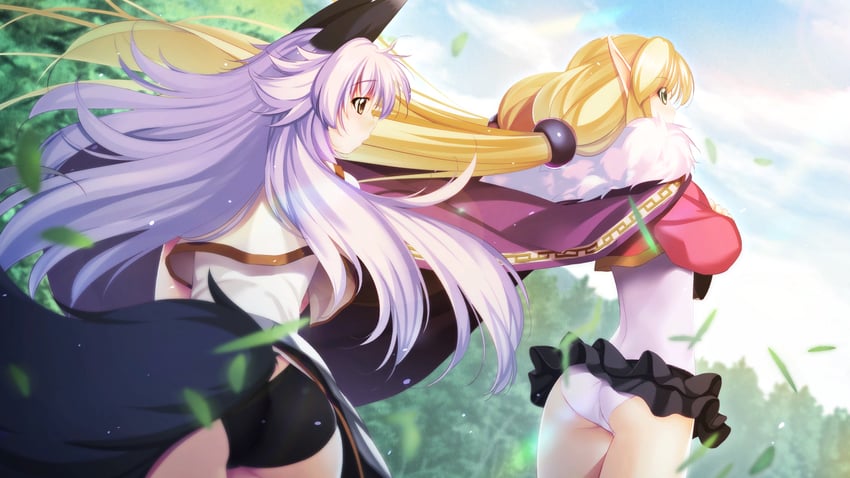 mana and synsya (our battle has just begun!) drawn by atelier-moo